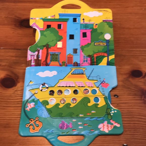 Sesame Street 1972 Count Around Number Game - Picture 2 of 10